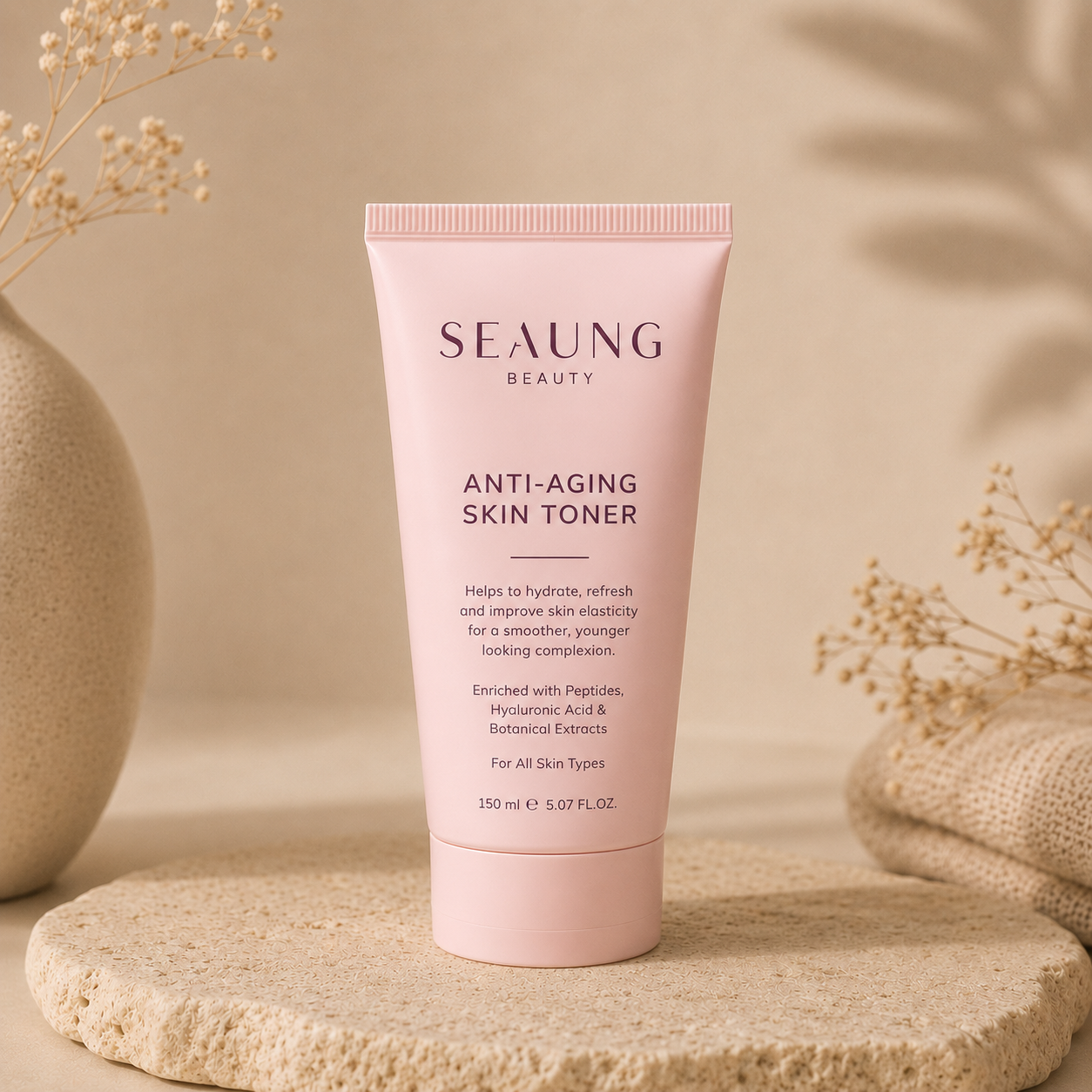 Home anti aging skin toner